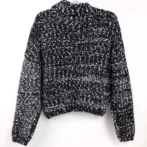 Patrizia Luca Milano Wool Turtleneck Sweater L/XL Black Knit - Picture 2 of 9